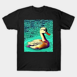 Duck In Water T-Shirt
